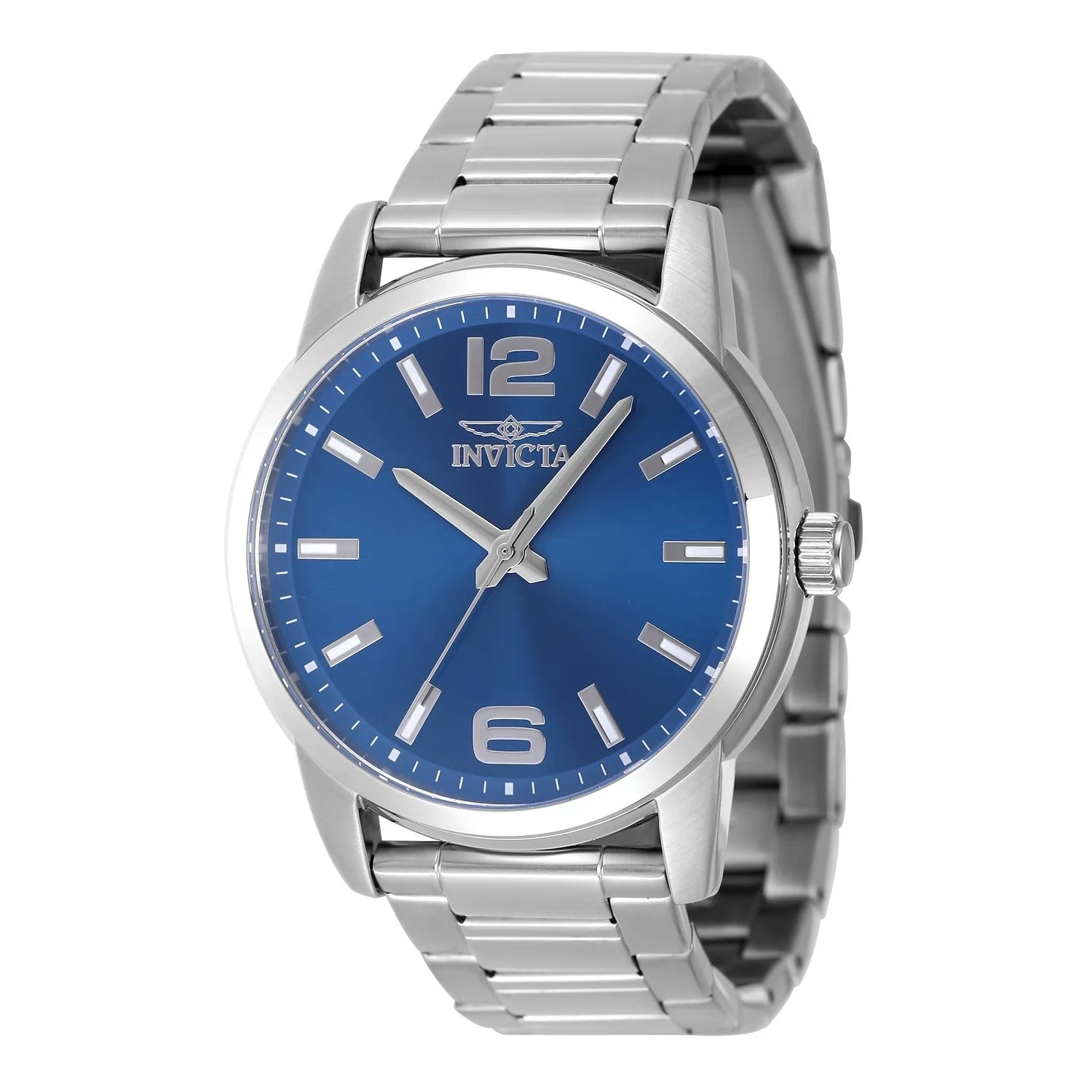 Invicta Men's 48490 Celestial Quartz 3 Hand Blue Dial Watch