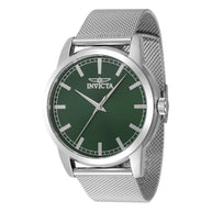Invicta Men's 48507 Celestial Quartz 3 Hand Green Dial Watch
