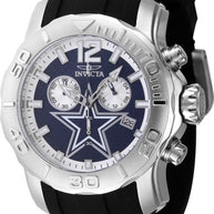 Invicta Men's 48000 NFL Dallas Cowboys Quartz Chronograph Blue Dial Watch