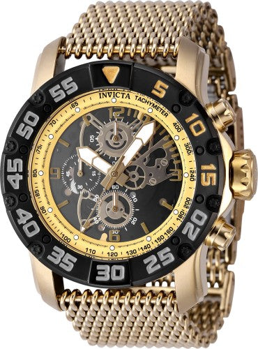 Invicta Men's 48058 Invicta Racing Quartz Multifunction Black Dial Watch