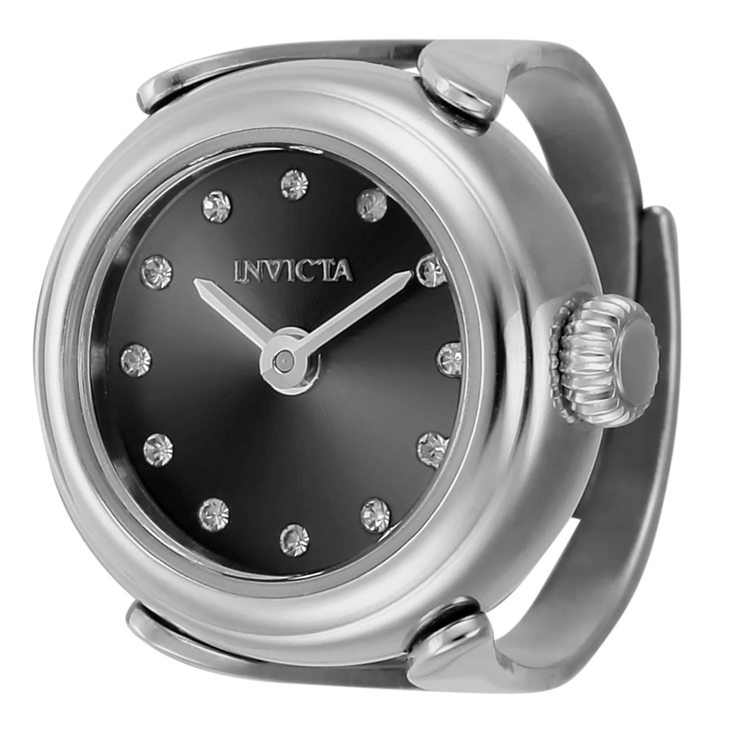 Invicta Women's 44481 Mini Quartz 2 Hand Black Dial Watch