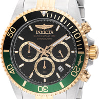 Invicta Men's 48116 Pro Diver Quartz Chronograph Black Dial Watch