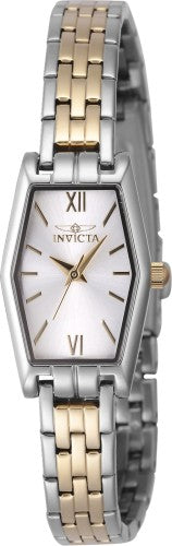 Invicta Women's 48128 Angel Quartz 3 Hand Silver Dial Watch