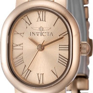 Invicta Women's 48141 Angel Quartz 3 Hand Rose Gold Dial Watch