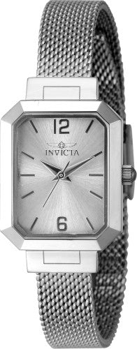 Invicta Women's 48150 Angel Quartz 3 Hand Silver Dial Watch