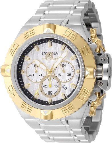 Invicta Men's 48196 Subaqua Quartz Chronograph Silver Dial Watch