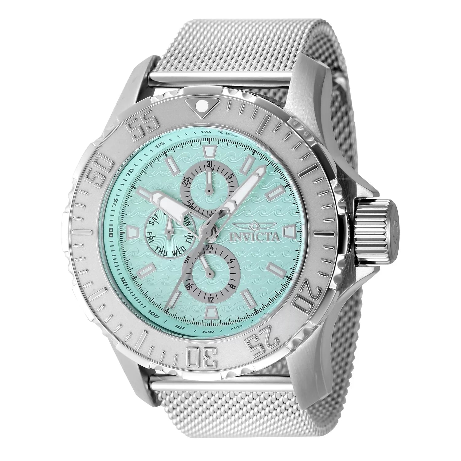 Invicta Men's 48012 Vintage  Quartz Chronograph Turquoise Dial Watch