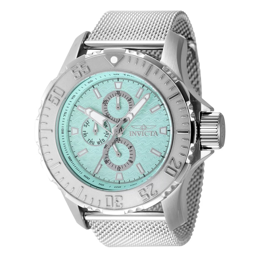 Invicta Men's 48012 Vintage  Quartz Chronograph Turquoise Dial Watch