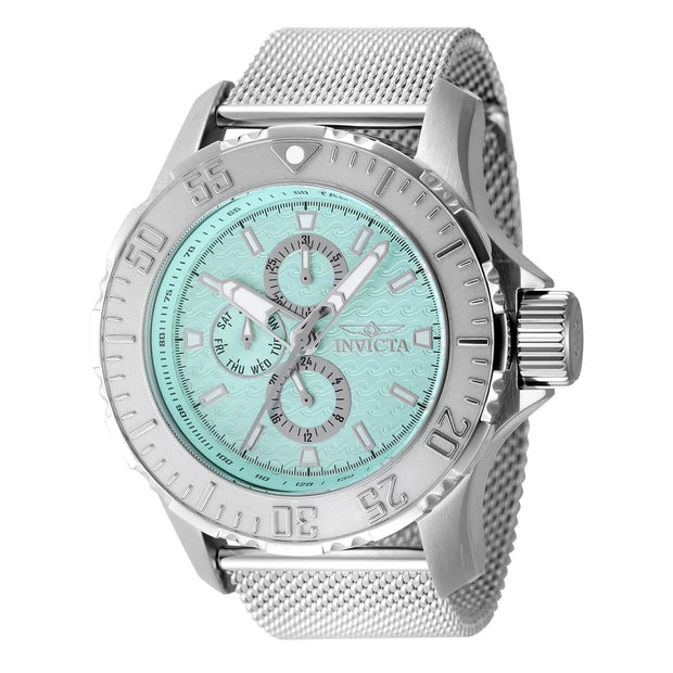 Invicta Men's 48012 Vintage  Quartz Chronograph Turquoise Dial Watch