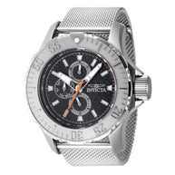 Invicta Men's 48010 Vintage Quartz VH67 Black Dial Watch