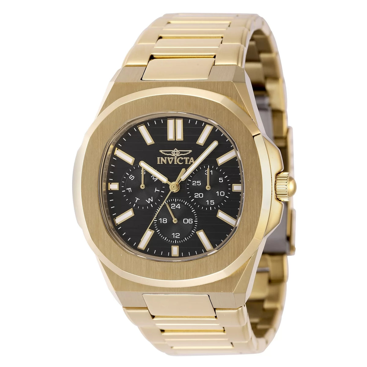 Invicta Men's 48521 Speedway Quartz Chronograph Black Dial Watch