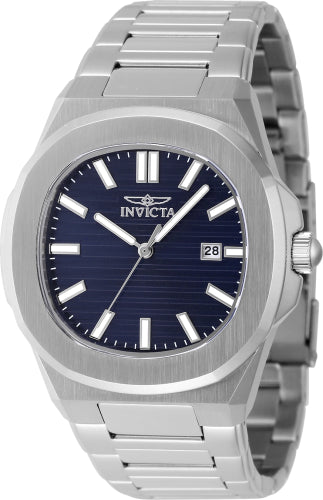 Invicta Men's 48320 Speedway Quartz 3 Hand Blue Dial Watch