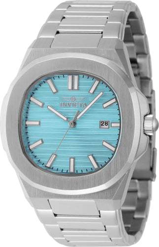 Invicta Men's 48322 Speedway Quartz 3 Hand Light Blue Dial Watch