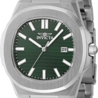 Invicta Men's 48323 Speedway Quartz 3 Hand Green Dial Watch