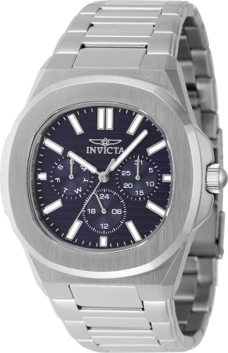 Invicta Men's 48326 Speedway Quartz 3 Hand Blue Dial Watch