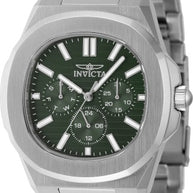 Invicta Men's 48329 Speedway Quartz 3 Hand Green Dial Watch