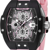 Invicta Men's 48336 Invicta Racing Quartz VD57 Transparent, Pink, Black Dial Watch