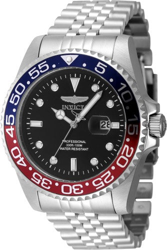 Invicta Men's 48388 Pro Diver Quartz PC32 Black Dial Watch
