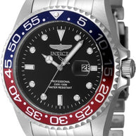 Invicta Men's 48388 Pro Diver Quartz PC32 Black Dial Watch