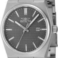 Invicta Men's 48391 Speedway Quartz 3 Hand Charcoal Dial Watch