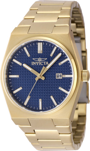 Invicta Men's 48396 Speedway Quartz 3 Hand Blue Dial Watch