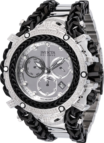 Invicta Men's 48417 Gladiator Quartz Chronograph Silver Dial Watch