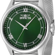 Invicta Men's 48482 Celestial Quartz 3 Hand Green Dial Watch