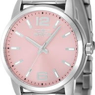 Invicta Men's 48497 Celestial Quartz 3 Hand Pink Dial Watch