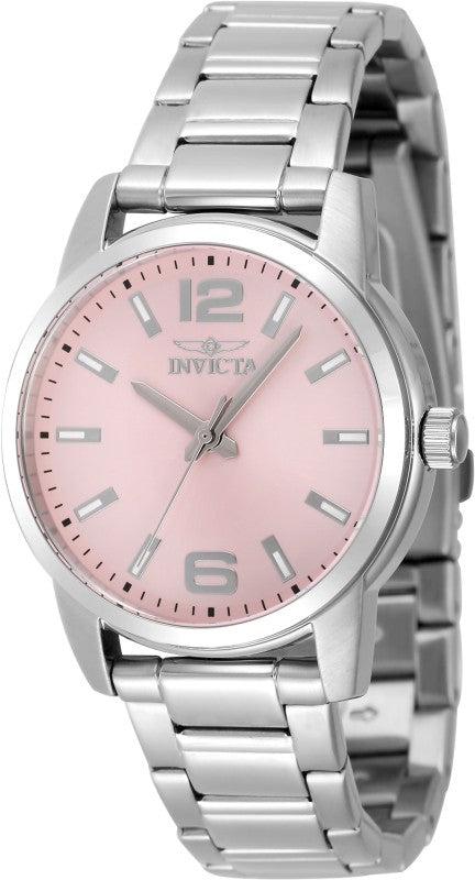 Invicta Men's 48501 Celestial Quartz 3 Hand Pink Dial Watch