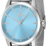 Invicta Men's 48508 Celestial Quartz 3 Hand Light Blue Dial Watch