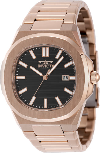 Invicta Men's 48519 Speedway Quartz 3 Hand Brown Dial Watch