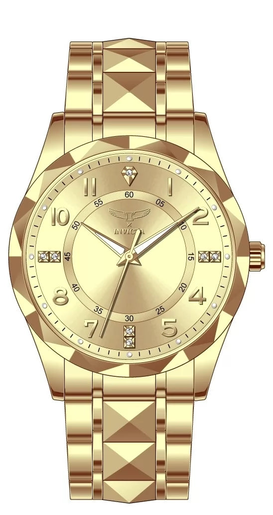 Invicta Men's 69017 Specialty Quartz PC21S Copper Dial Watch