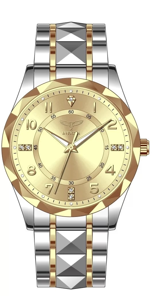 Invicta Men's 69022 Specialty Quartz PC21S Copper Dial Watch