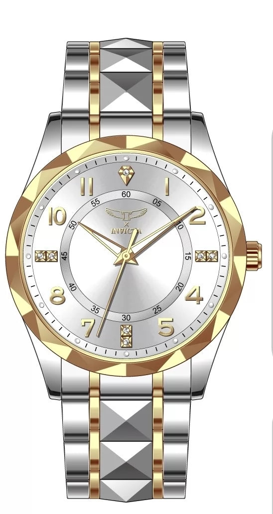 Invicta Men's 69023 Specialty Quartz PC21S Copper Dial Watch