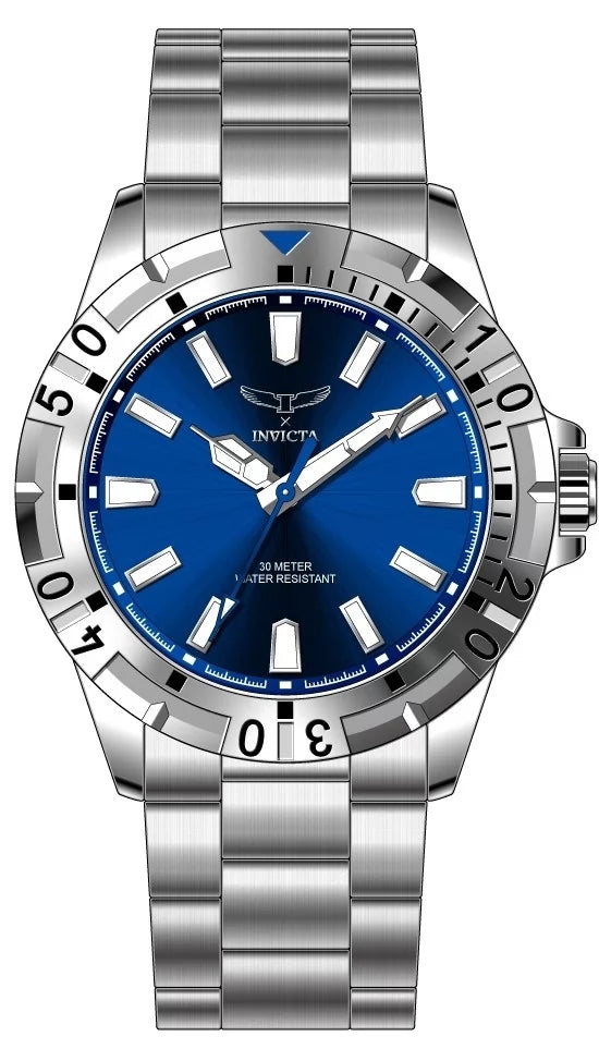 Invicta Men's 69041 Specialty Quartz PC21S Blue Dial Watch