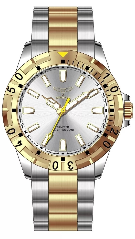 Invicta Men's 69036 Specialty Quartz PC21S White Dial Watch
