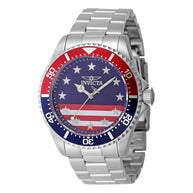 Invicta Men's 48942 Pro Diver Quartz PC21 Red, White, Blue Dial Watch