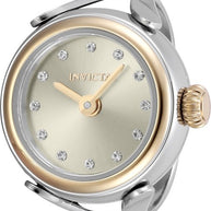 Invicta Men's 48576 Mini Quartz 2 Hand Gold Dial Ring Watch