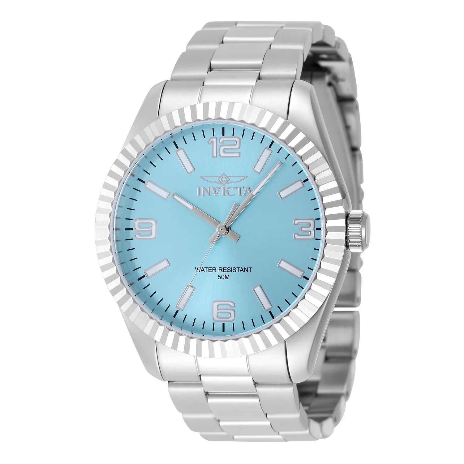 Invicta Men's 48904 Specialty Quartz 3 Hand Tiffany Blue Dial Watch