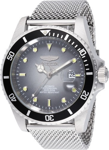 Invicta Men's 48629 Pro Diver Automatic 3 Hand Grey Dial Watch