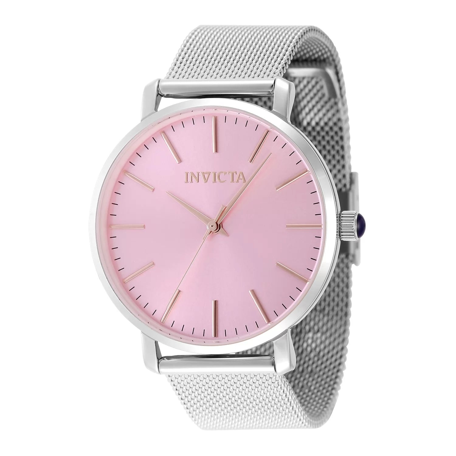 Invicta Women's 48843 Angel  Quartz 3 Hand Pink Dial Watch