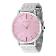 Invicta Women's 48843 Angel  Quartz 3 Hand Pink Dial Watch