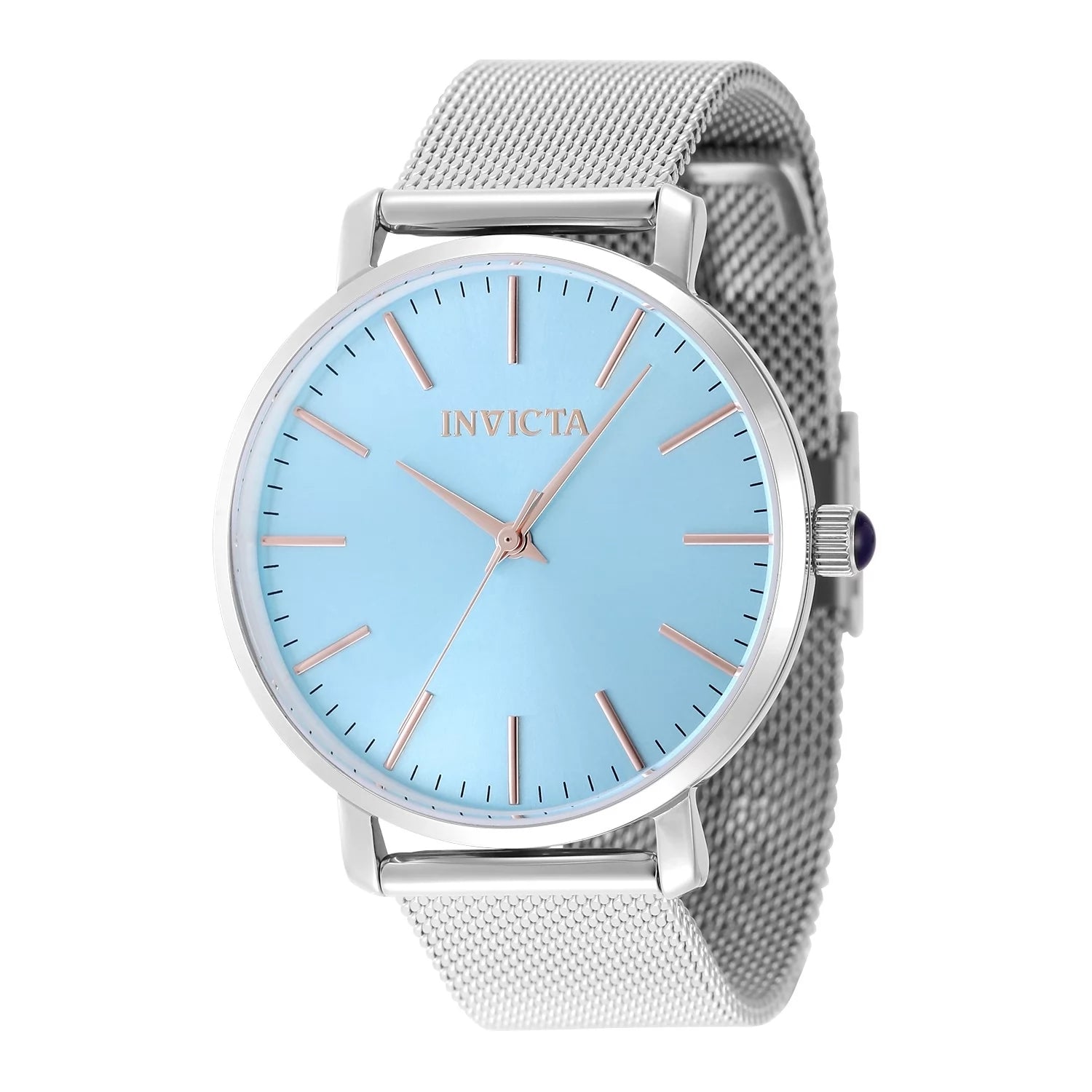 Invicta Women's 48844 Angel  Quartz 3 Hand Tiffany Blue Dial Watch