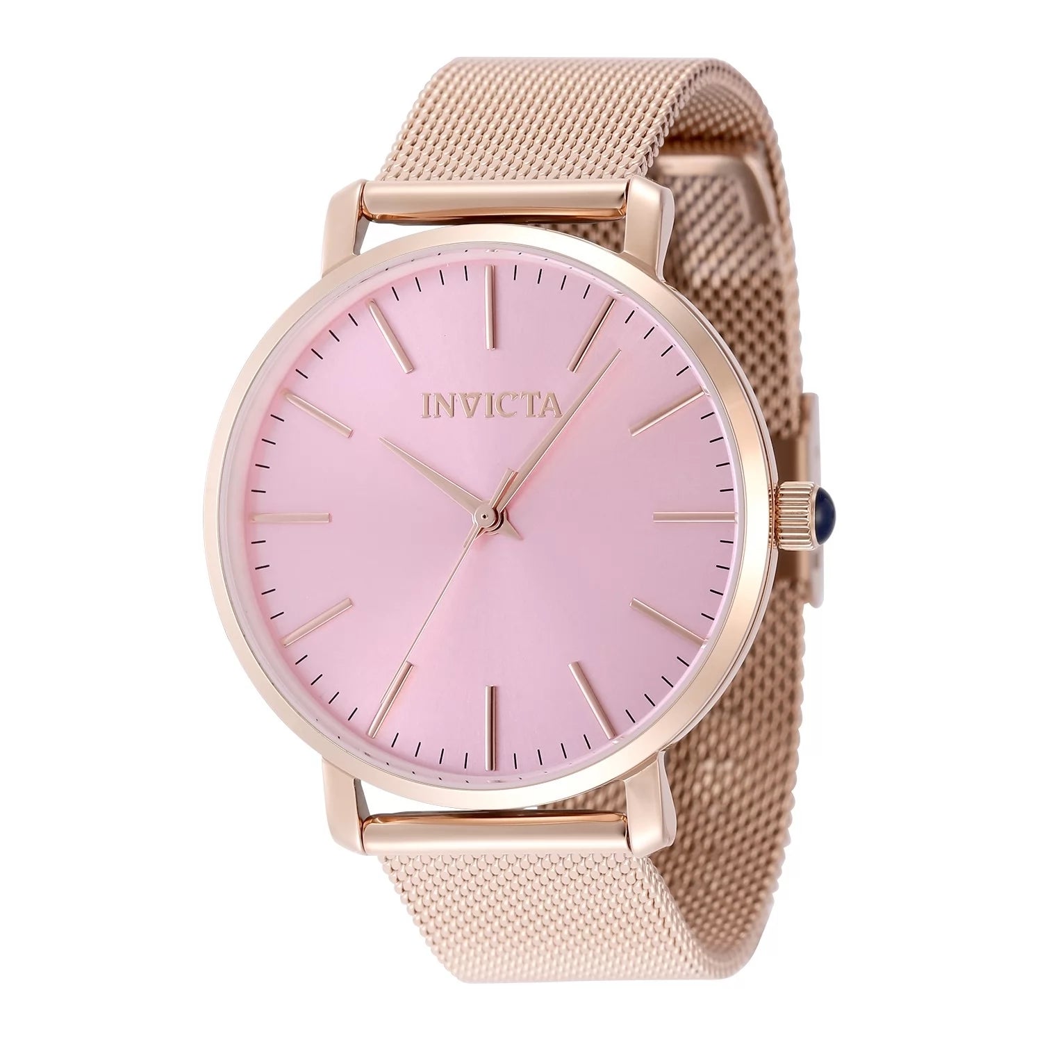 Invicta Women's 48846 Angel  Quartz 3 Hand Pink Dial Watch