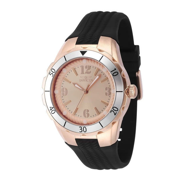 Invicta Women's 48854 Angel Quartz PC21 Rose Gold Dial Watch
