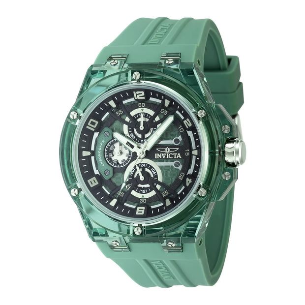 Invicta Men's 48798 Invicta Racing Quartz VH67 Green Dial Watch