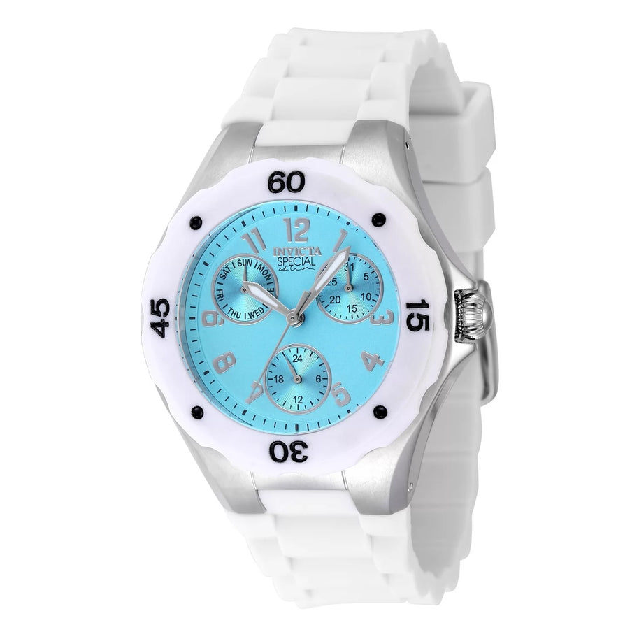 Invicta Women's 48404 Angel Quartz VH68 Light Blue Dial Watch