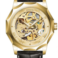 Invicta Men's 69123 Objet D Art Automatic LG0801B Gold Dial Watch
