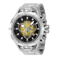 Invicta Men's 47848 Reserve Quartz Chronograph Black, Yellow Dial Watch