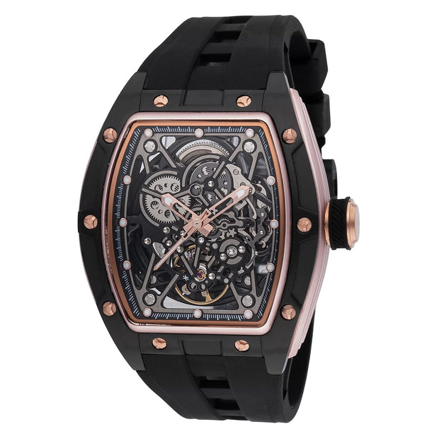 Invicta Men's 49016 S1 Rally Automatic 3 Hand Black Dial Watch